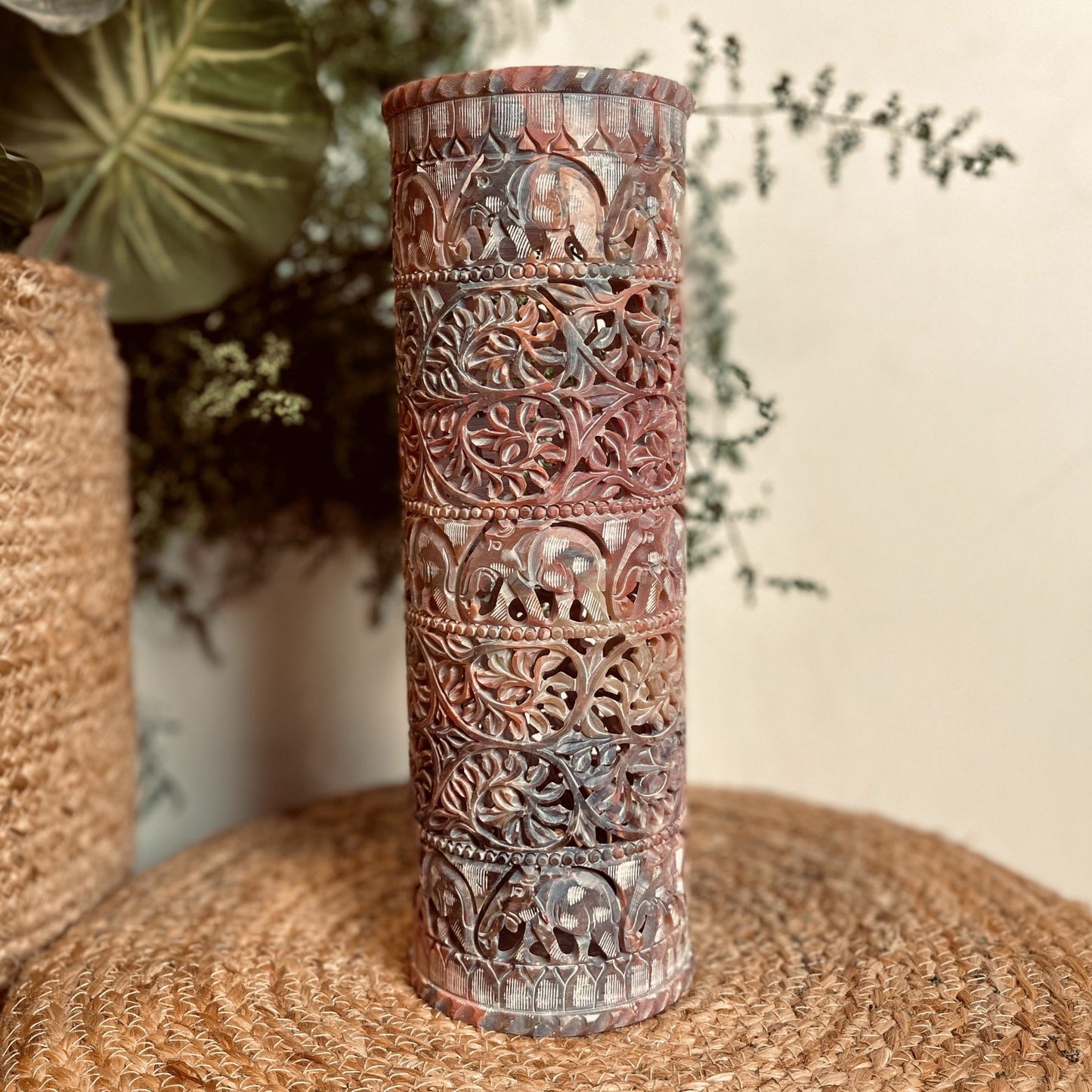 Cylindrical Flower Vase 12"